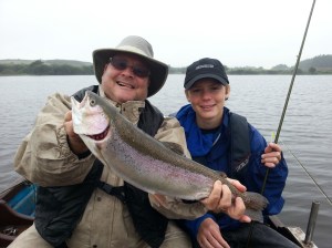 Happy Canadian anglers