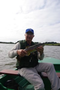 Tom Connolly wins heaviest brown with this fish that was the only brown landed int he competition,