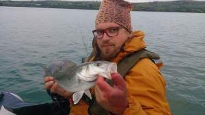 One on fly from the boat for Kuba